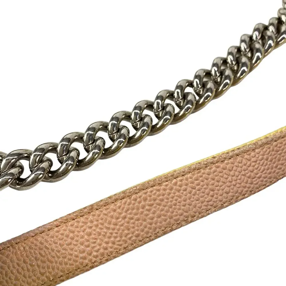 Chanel Shoulder Bag Pink Multi Color